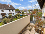 Balkon nach Südosten - SITULI: Raum für Familie, Homeoffice und mehr – Reiheneckhaus mit Garten und Dachstudio