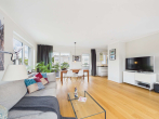 Wohn-Esszimmer - SITULI: Exklusives Indoor-Outdoor-Living in Schwabing mit Dachterrasse und Loggia
