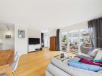 Wohn-Esszimmer - SITULI: Exklusives Wohnen in Schwabing – 3 Zimmerwohnung mit Dachterrasse und Loggia inklusive