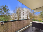 Balkon nach Süden - SITULI: Sonnige 2 Zimmerwohnung mit Blick ins Grüne in Aubing