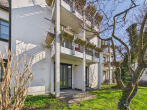 Terrasse nach Westen - SITULI: Ruhig gelegen in Fasanerie – 3 Zimmerwohnung auf zwei Ebenen mit Terrasse