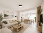 Wohn-Esszimmer (Staging) - SITULI: Reihenhaus mit 4 Schlafzimmern und sonniger Südterrasse in Starnberg