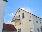 Ostseite der Wohnung - SITULI: 4-Zimmer-Dachgeschosswohnung mit Balkon