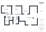 Grundriss - SITULI: Moderne 3,5-Zimmer-Dachgeschosswohnung mit herrlicher Dachterrasse
