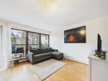 SITULI: Gemütliches Zuhause – 2-Zimmerwohnung mit Blick ins Grüne in Aubing, 81243 München, Etagenwohnung