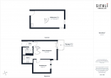 Grundriss - SITULI: Ideal für Paare oder kleine Familien – freie Maisonette mit Terrasse in Fasanerie